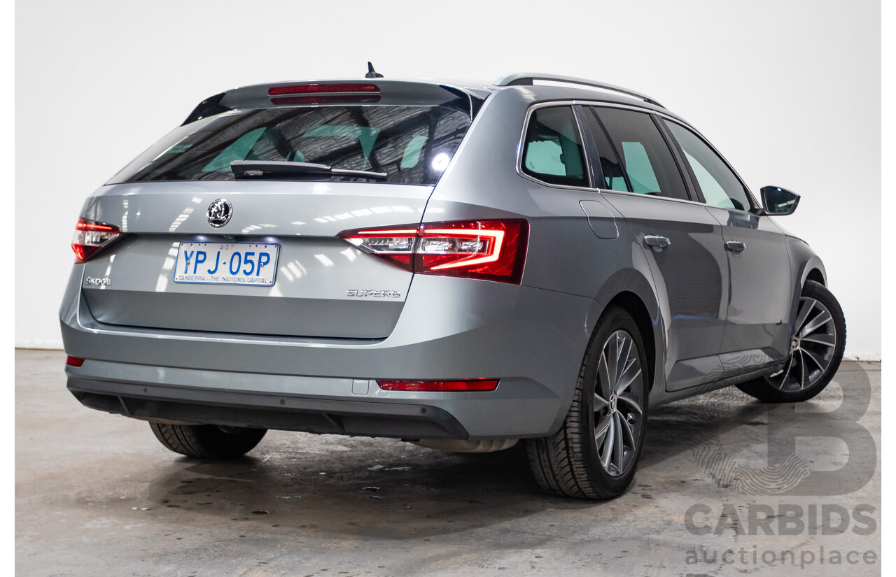 07/2019 Skoda Superb 162 TSI  NP MY19 4D Wagon Brilliant Silver Metallic Turbo 2.0L