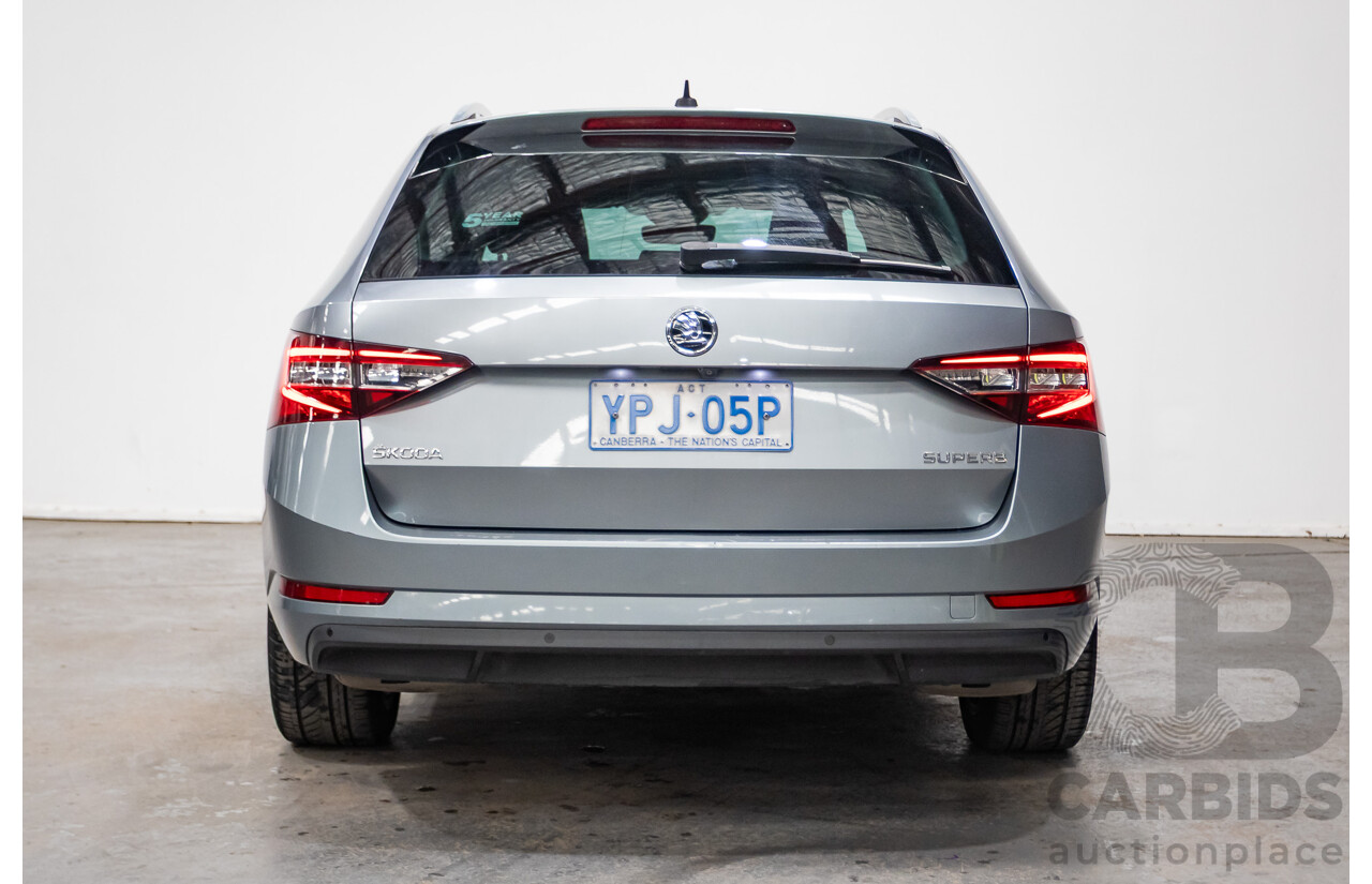 07/2019 Skoda Superb 162 TSI  NP MY19 4D Wagon Brilliant Silver Metallic Turbo 2.0L