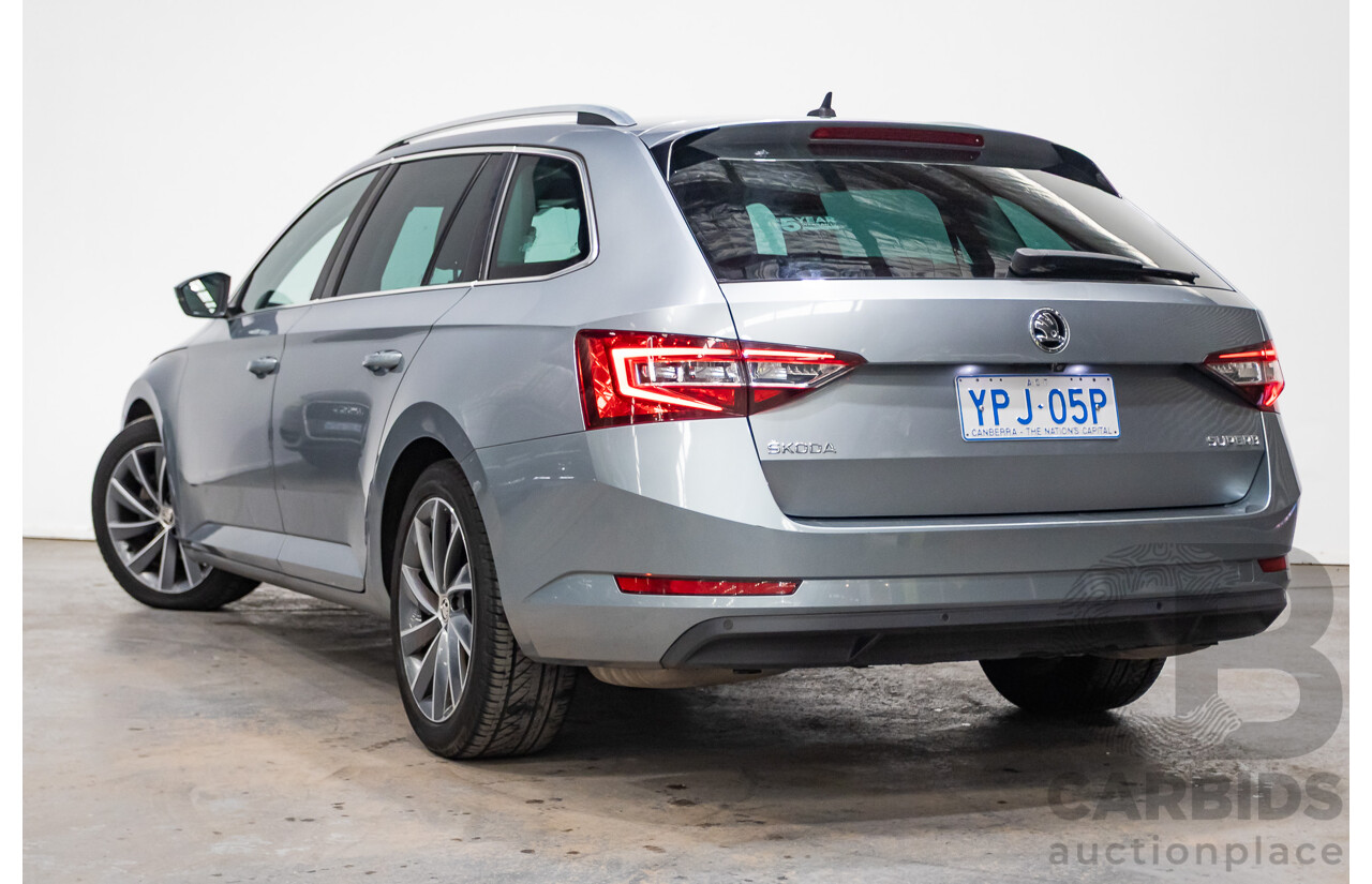 07/2019 Skoda Superb 162 TSI  NP MY19 4D Wagon Brilliant Silver Metallic Turbo 2.0L