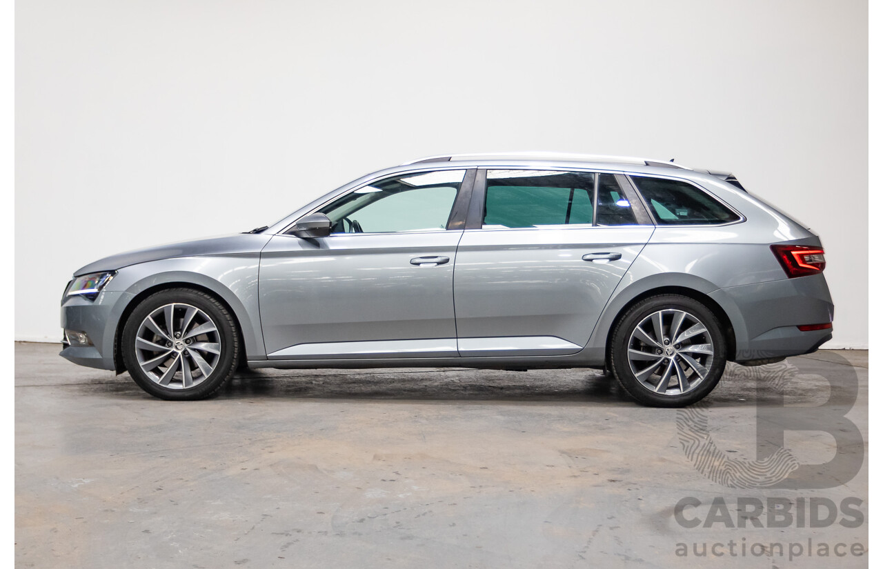 07/2019 Skoda Superb 162 TSI  NP MY19 4D Wagon Brilliant Silver Metallic Turbo 2.0L