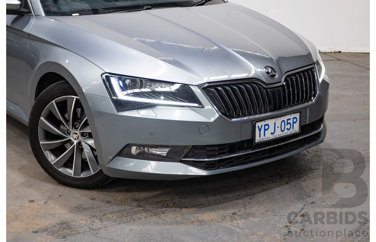 07/2019 Skoda Superb 162 TSI  NP MY19 4D Wagon Brilliant Silver Metallic Turbo 2.0L