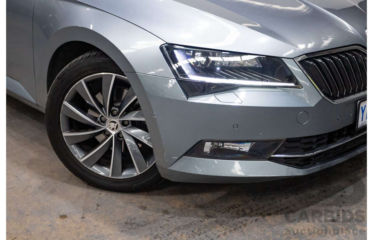 07/2019 Skoda Superb 162 TSI  NP MY19 4D Wagon Brilliant Silver Metallic Turbo 2.0L