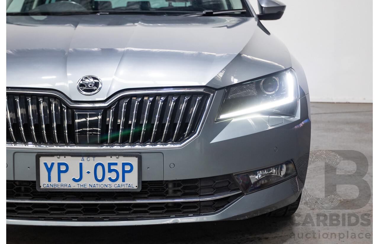 07/2019 Skoda Superb 162 TSI  NP MY19 4D Wagon Brilliant Silver Metallic Turbo 2.0L