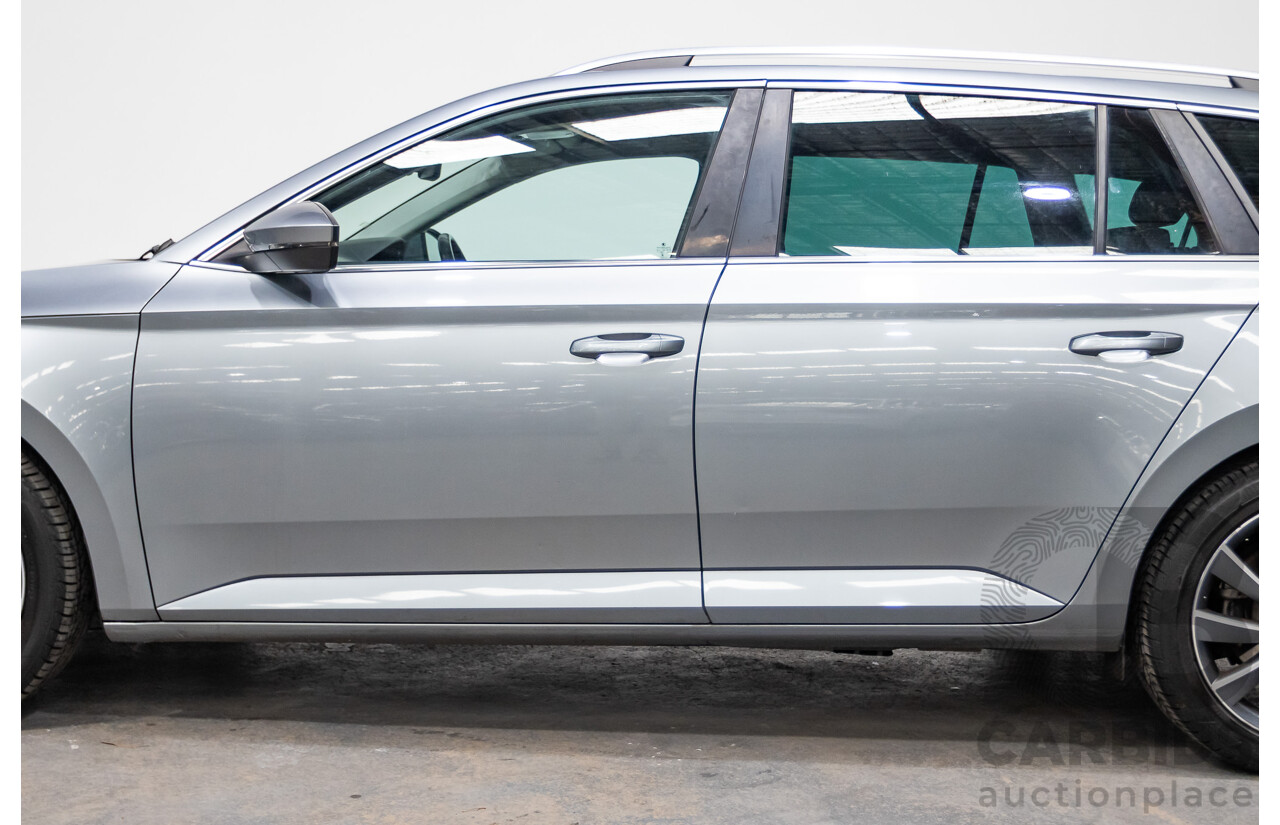 07/2019 Skoda Superb 162 TSI  NP MY19 4D Wagon Brilliant Silver Metallic Turbo 2.0L