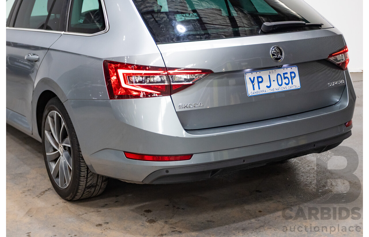 07/2019 Skoda Superb 162 TSI  NP MY19 4D Wagon Brilliant Silver Metallic Turbo 2.0L