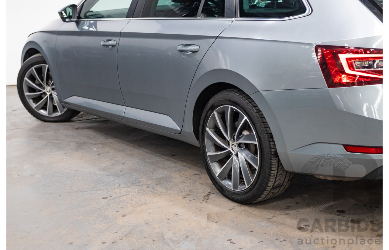 07/2019 Skoda Superb 162 TSI  NP MY19 4D Wagon Brilliant Silver Metallic Turbo 2.0L