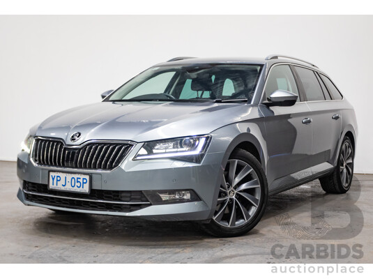 07/2019 Skoda Superb 162 TSI  NP MY19 4D Wagon Brilliant Silver Metallic Turbo 2.0L