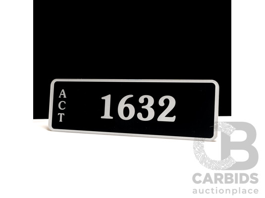 ACT 4 - Digit Number Plate - 1632