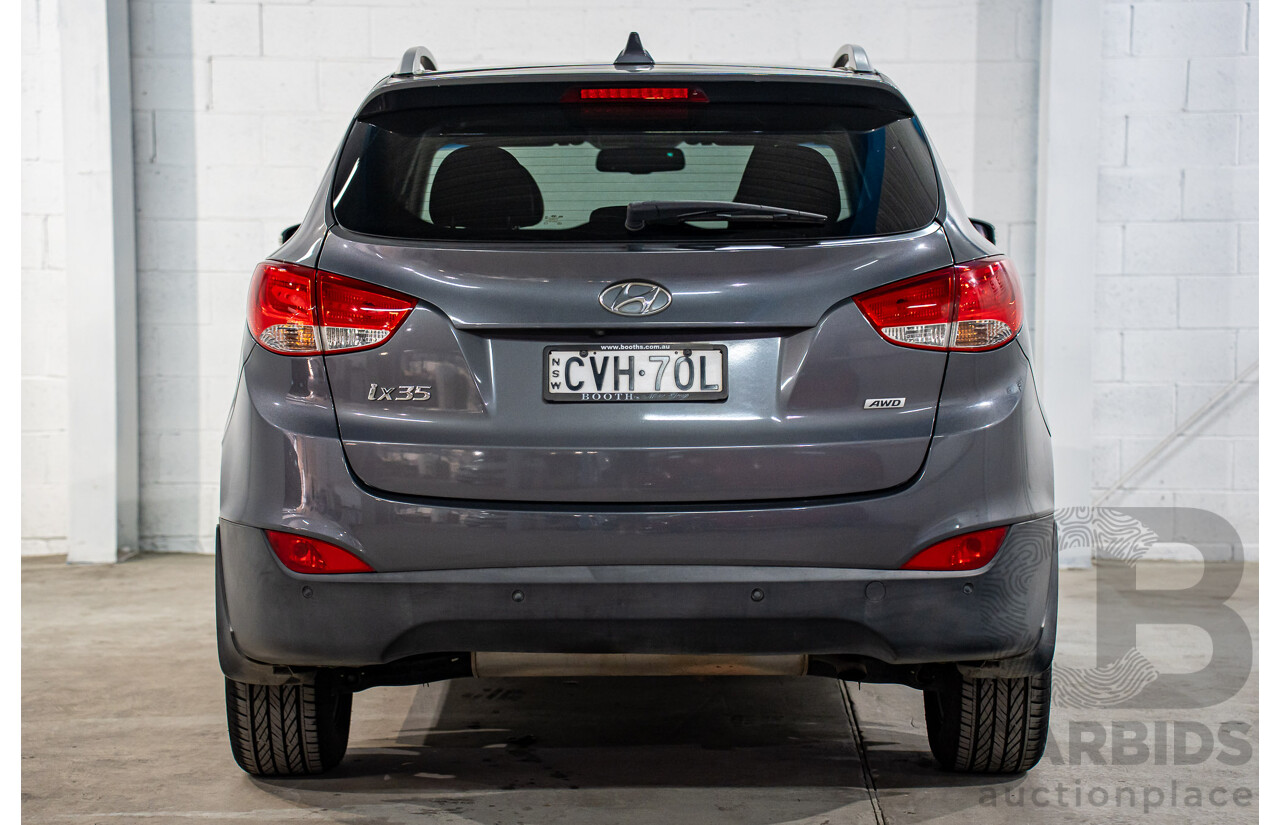 9/2014 Hyundai ix35 Highlander (AWD) LM Series II 4d Wagon Grey Titanium Metallic Turbo Diesel 2.0L