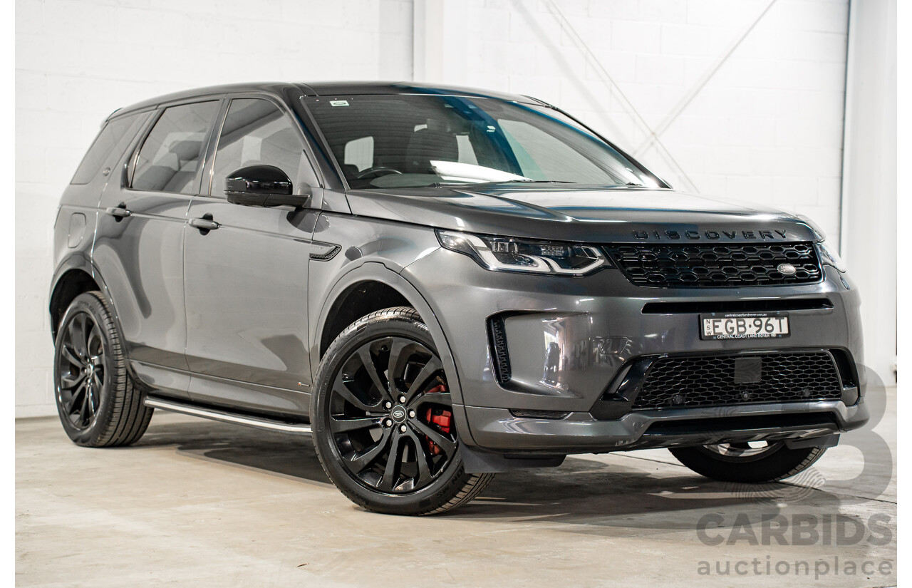 02/2020 Land Rover Discovery Sport D180 R-Dynamic SE (132kW AWD) L550 MY20.5 4d Wagon Carpathian Grey Metallic Turbo Diesel 2.0L