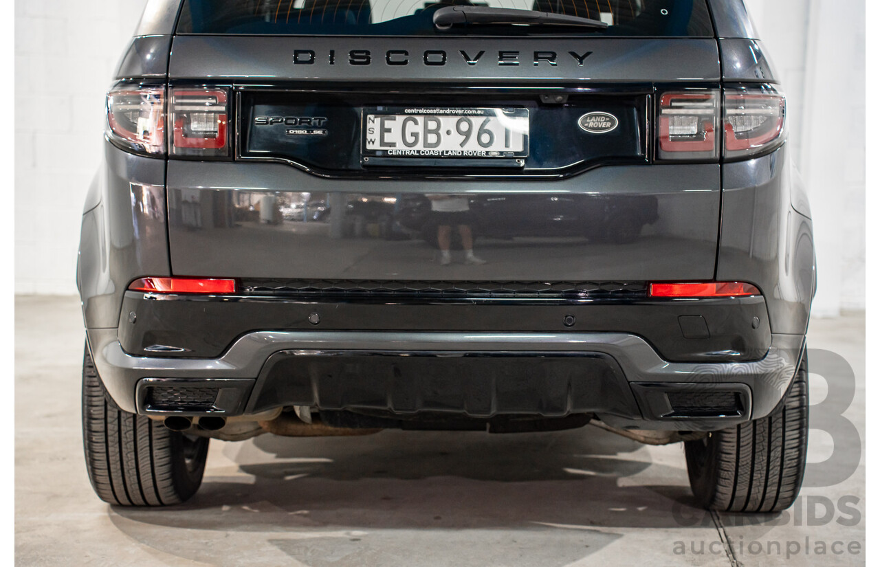 02/2020 Land Rover Discovery Sport D180 R-Dynamic SE (132kW AWD) L550 MY20.5 4d Wagon Carpathian Grey Metallic Turbo Diesel 2.0L