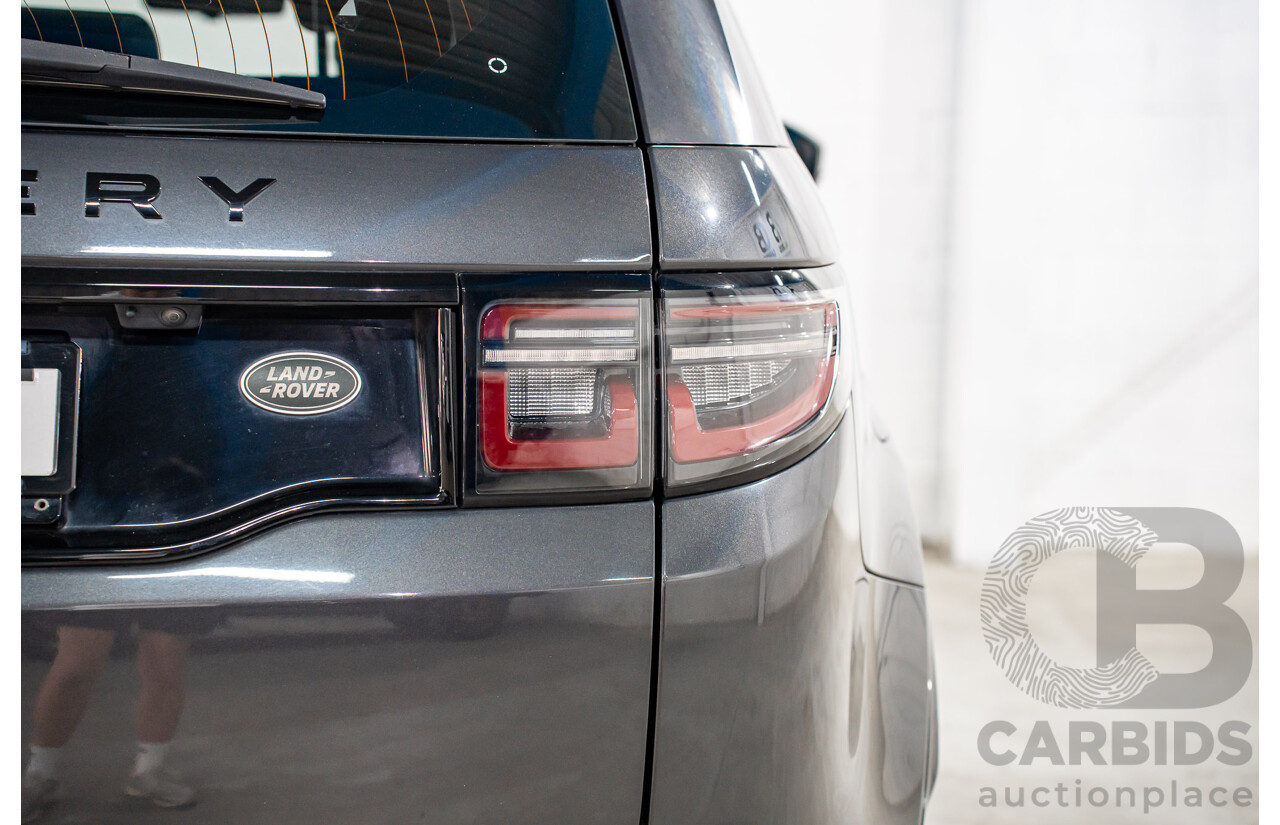 02/2020 Land Rover Discovery Sport D180 R-Dynamic SE (132kW AWD) L550 MY20.5 4d Wagon Carpathian Grey Metallic Turbo Diesel 2.0L