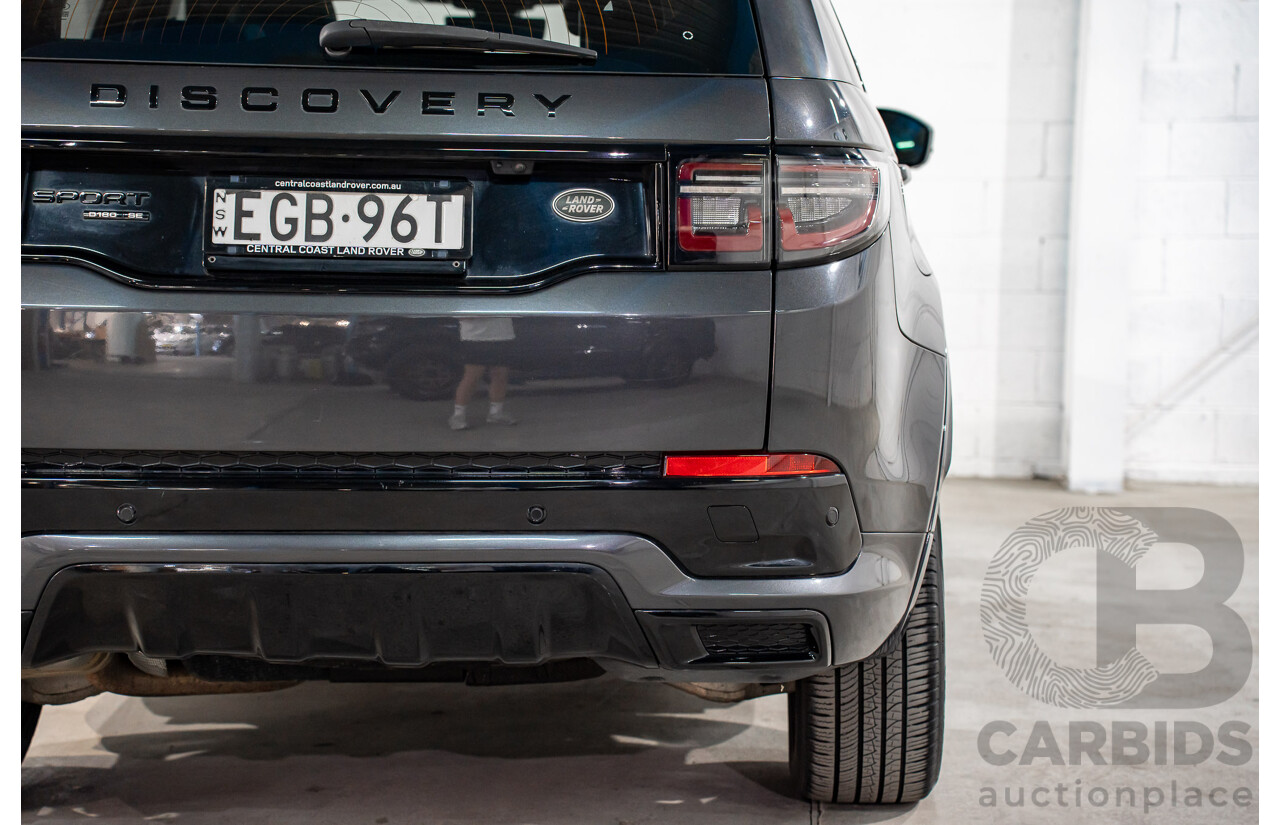 02/2020 Land Rover Discovery Sport D180 R-Dynamic SE (132kW AWD) L550 MY20.5 4d Wagon Carpathian Grey Metallic Turbo Diesel 2.0L