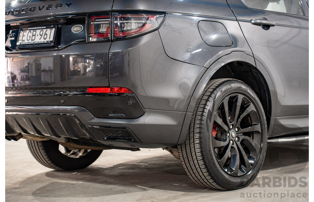 02/2020 Land Rover Discovery Sport D180 R-Dynamic SE (132kW AWD) L550 MY20.5 4d Wagon Carpathian Grey Metallic Turbo Diesel 2.0L