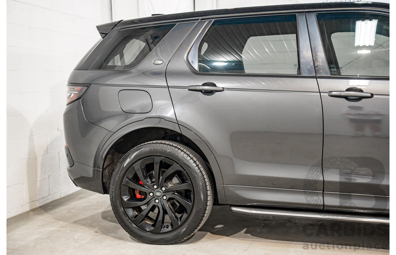 02/2020 Land Rover Discovery Sport D180 R-Dynamic SE (132kW AWD) L550 MY20.5 4d Wagon Carpathian Grey Metallic Turbo Diesel 2.0L