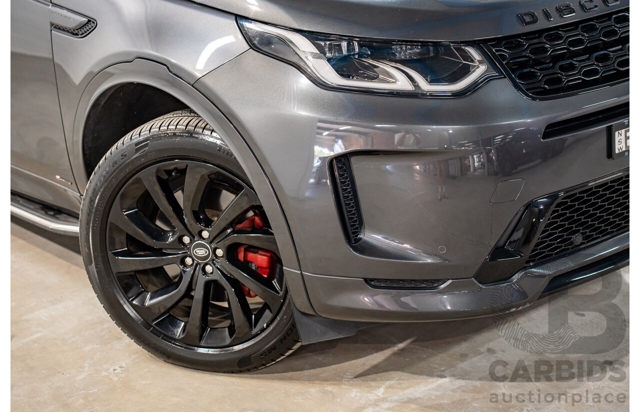02/2020 Land Rover Discovery Sport D180 R-Dynamic SE (132kW AWD) L550 MY20.5 4d Wagon Carpathian Grey Metallic Turbo Diesel 2.0L