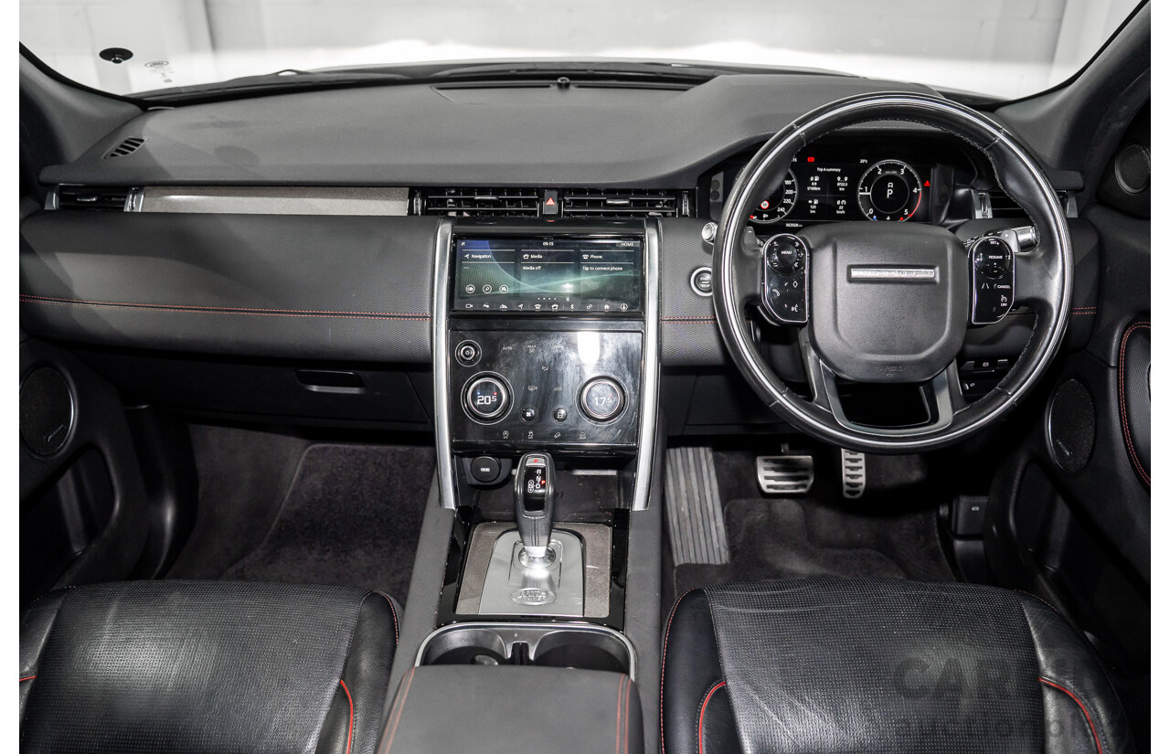02/2020 Land Rover Discovery Sport D180 R-Dynamic SE (132kW AWD) L550 MY20.5 4d Wagon Carpathian Grey Metallic Turbo Diesel 2.0L