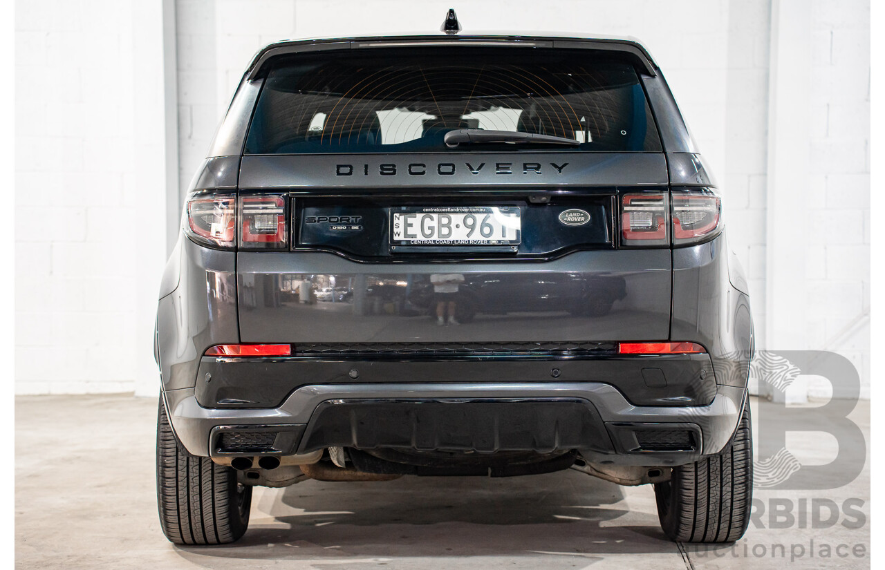 02/2020 Land Rover Discovery Sport D180 R-Dynamic SE (132kW AWD) L550 MY20.5 4d Wagon Carpathian Grey Metallic Turbo Diesel 2.0L