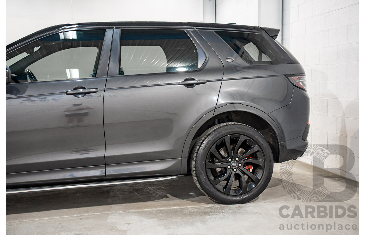 02/2020 Land Rover Discovery Sport D180 R-Dynamic SE (132kW AWD) L550 MY20.5 4d Wagon Carpathian Grey Metallic Turbo Diesel 2.0L
