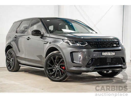 02/2020 Land Rover Discovery Sport D180 R-Dynamic SE (132kW AWD) L550 MY20.5 4d Wagon Carpathian Grey Metallic Turbo Diesel 2.0L