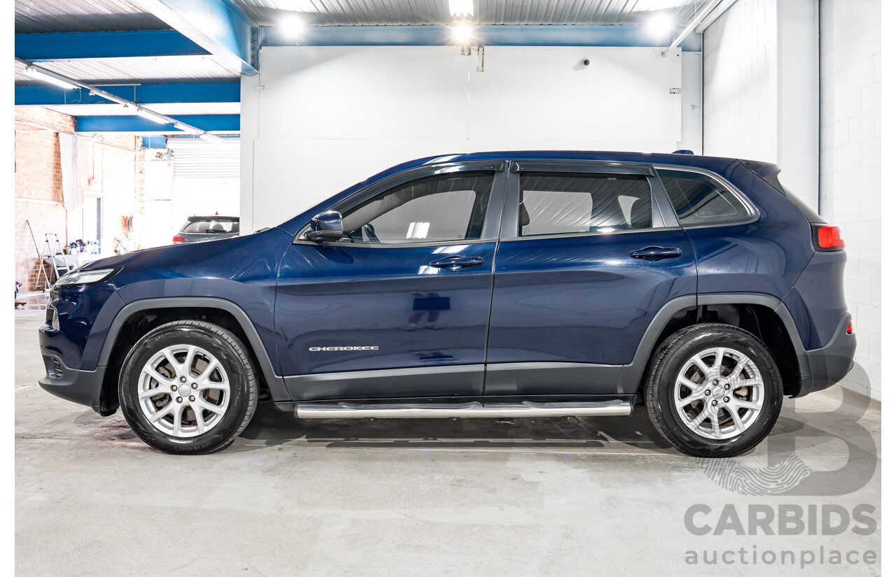 12/2016 Jeep Cherokee Sport (RWD) KL MY16 4d Wagon True Blue Pearl 2.4L