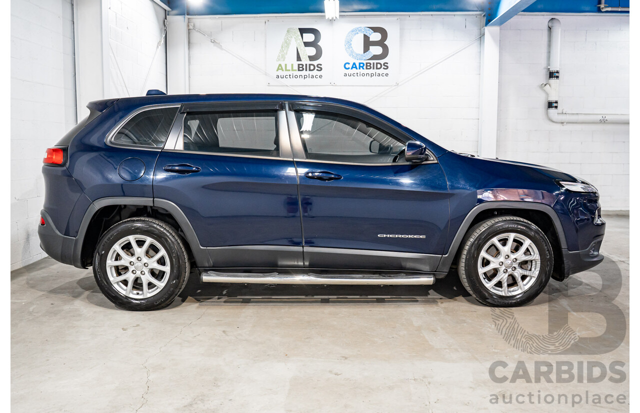 12/2016 Jeep Cherokee Sport (RWD) KL MY16 4d Wagon True Blue Pearl 2.4L