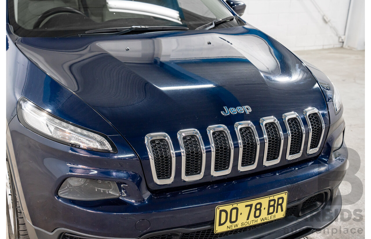 12/2016 Jeep Cherokee Sport (RWD) KL MY16 4d Wagon True Blue Pearl 2.4L