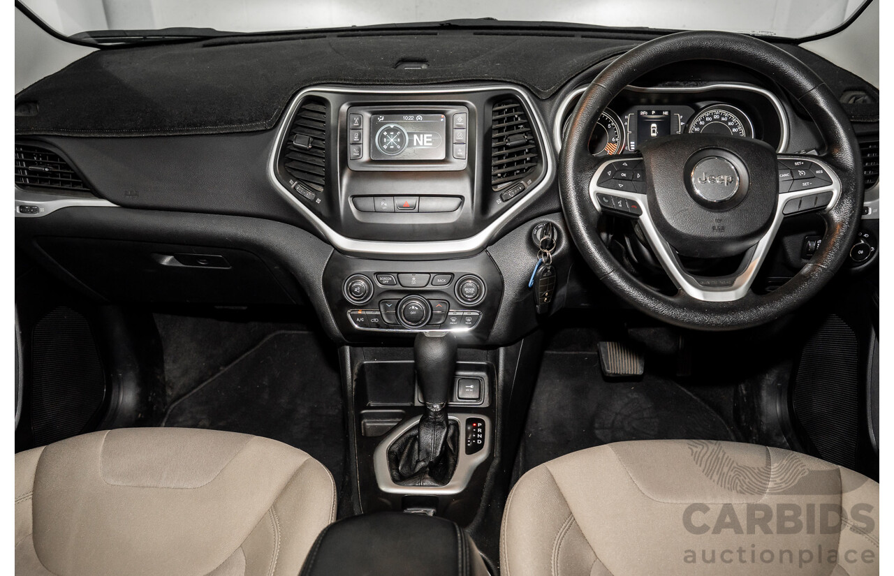 12/2016 Jeep Cherokee Sport (RWD) KL MY16 4d Wagon True Blue Pearl 2.4L