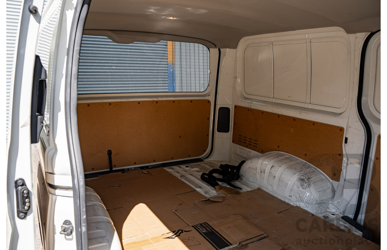 10/2023 Toyota Hiace LWB Panel Option (RWD) GDH300R 5D Van French Vanilla White Turbo Diesel 2.8L