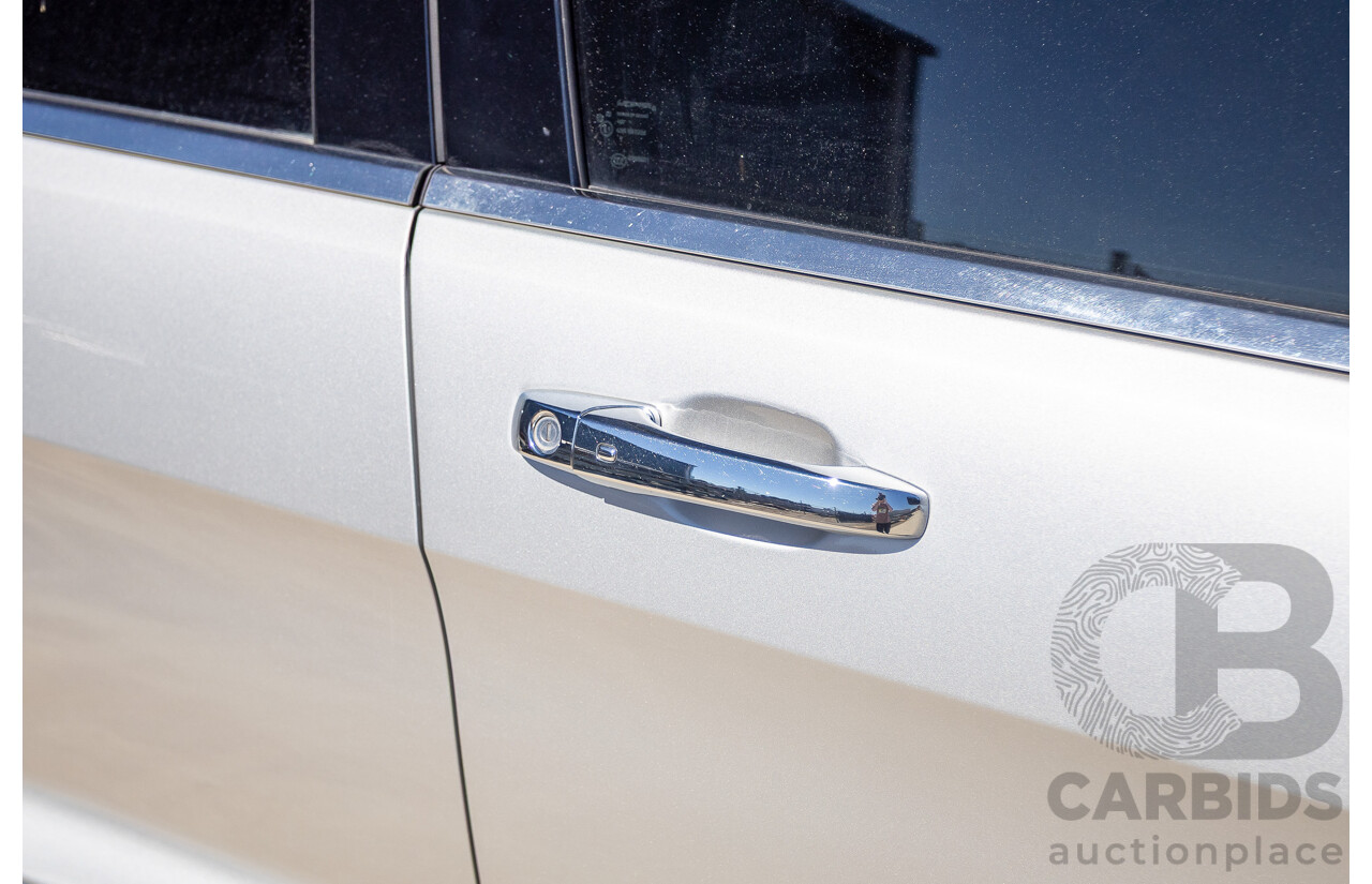 02/2012 Jeep Grand Cherokee Overland (4x4) WK 4D Wagon Bright Silver Metallic 5.7L