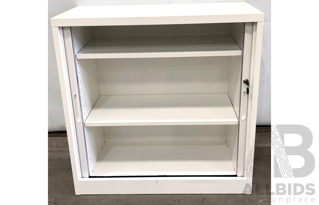 Tambour Storage Cabinet