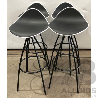 Swivel Bar Stools - Lot of Four