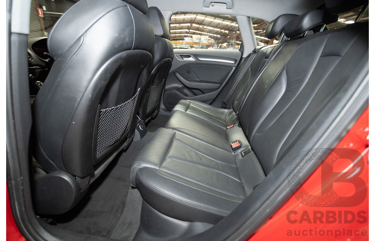 07/2020 Audi A3 40 TFSI S-Line Plus 8V MY20 4d Hatch Tango Red Metallic Turbo 2.0L