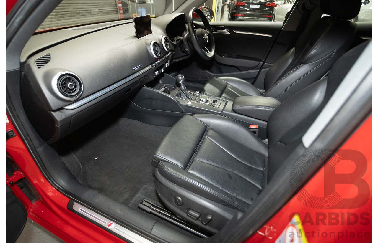 07/2020 Audi A3 40 TFSI S-Line Plus 8V MY20 4d Hatch Tango Red Metallic Turbo 2.0L