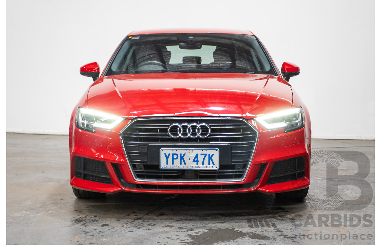 07/2020 Audi A3 40 TFSI S-Line Plus 8V MY20 4d Hatch Tango Red Metallic Turbo 2.0L