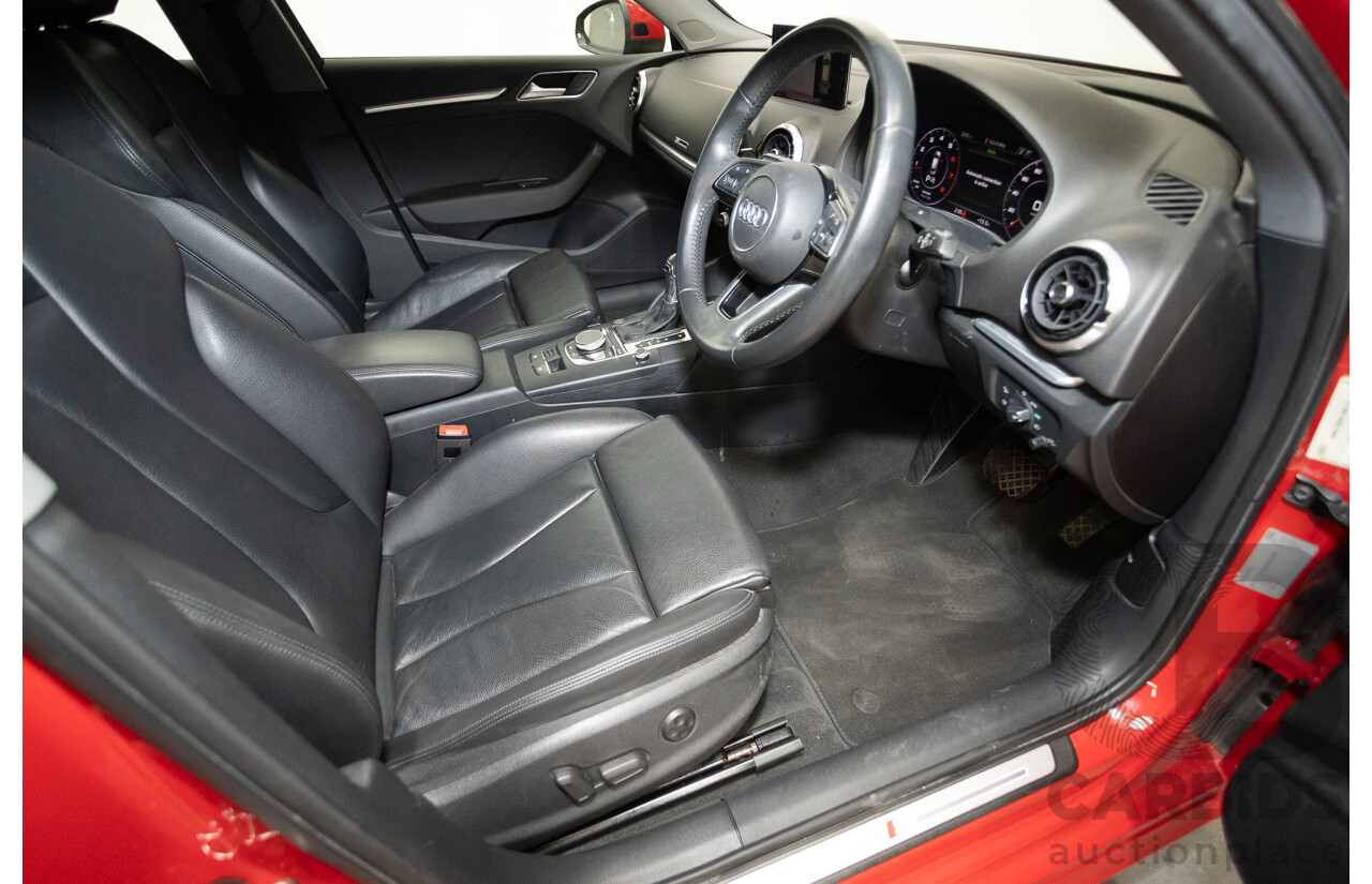 07/2020 Audi A3 40 TFSI S-Line Plus 8V MY20 4d Hatch Tango Red Metallic Turbo 2.0L