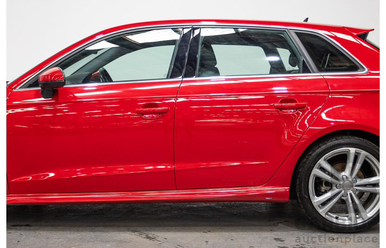 07/2020 Audi A3 40 TFSI S-Line Plus 8V MY20 4d Hatch Tango Red Metallic Turbo 2.0L