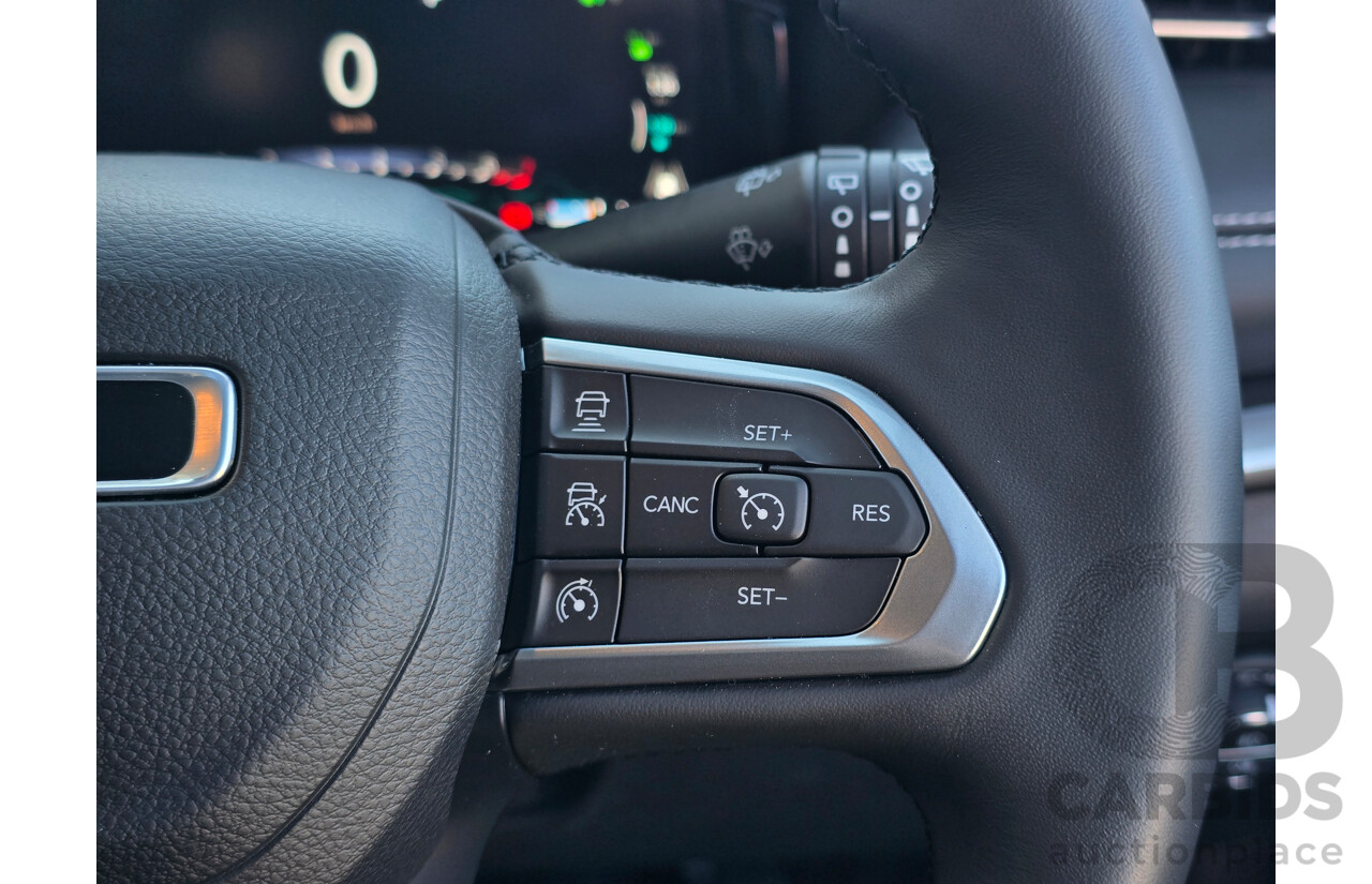 02/2024 Jeep Compass Limited 4xe (AWD) MY24 MV 4d Wagon Alpine White Turbo 1.3L - 44kw Plug In Hybrid