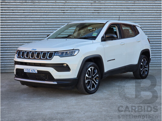 02/2024 Jeep Compass Limited 4xe (AWD) MY24 MV 4d Wagon Alpine White Turbo 1.3L - 44kw Plug In Hybrid
