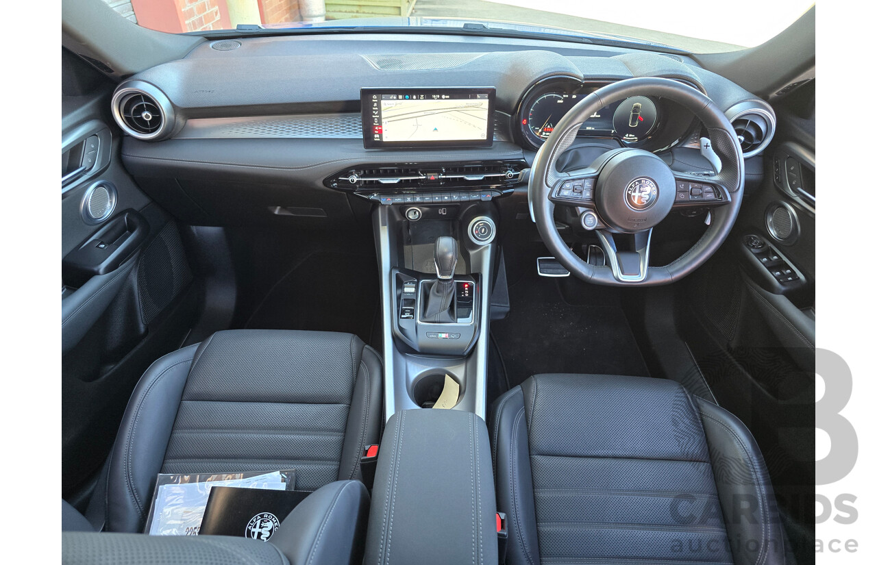 10/2023 Alfa Romeo Tonale Veloce Q4 PHEV (AWD) 4d Wagon Misano Blue Metallic Turbo 1.3L - 90kw Plug In Hybrid