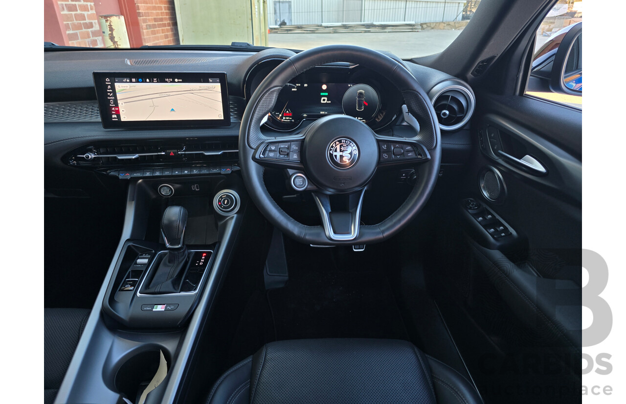 10/2023 Alfa Romeo Tonale Veloce Q4 PHEV (AWD) 4d Wagon Misano Blue Metallic Turbo 1.3L - 90kw Plug In Hybrid