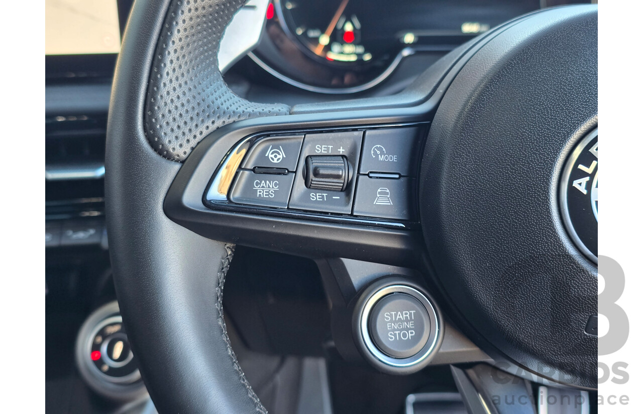 10/2023 Alfa Romeo Tonale Veloce Q4 PHEV (AWD) 4d Wagon Misano Blue Metallic Turbo 1.3L - 90kw Plug In Hybrid