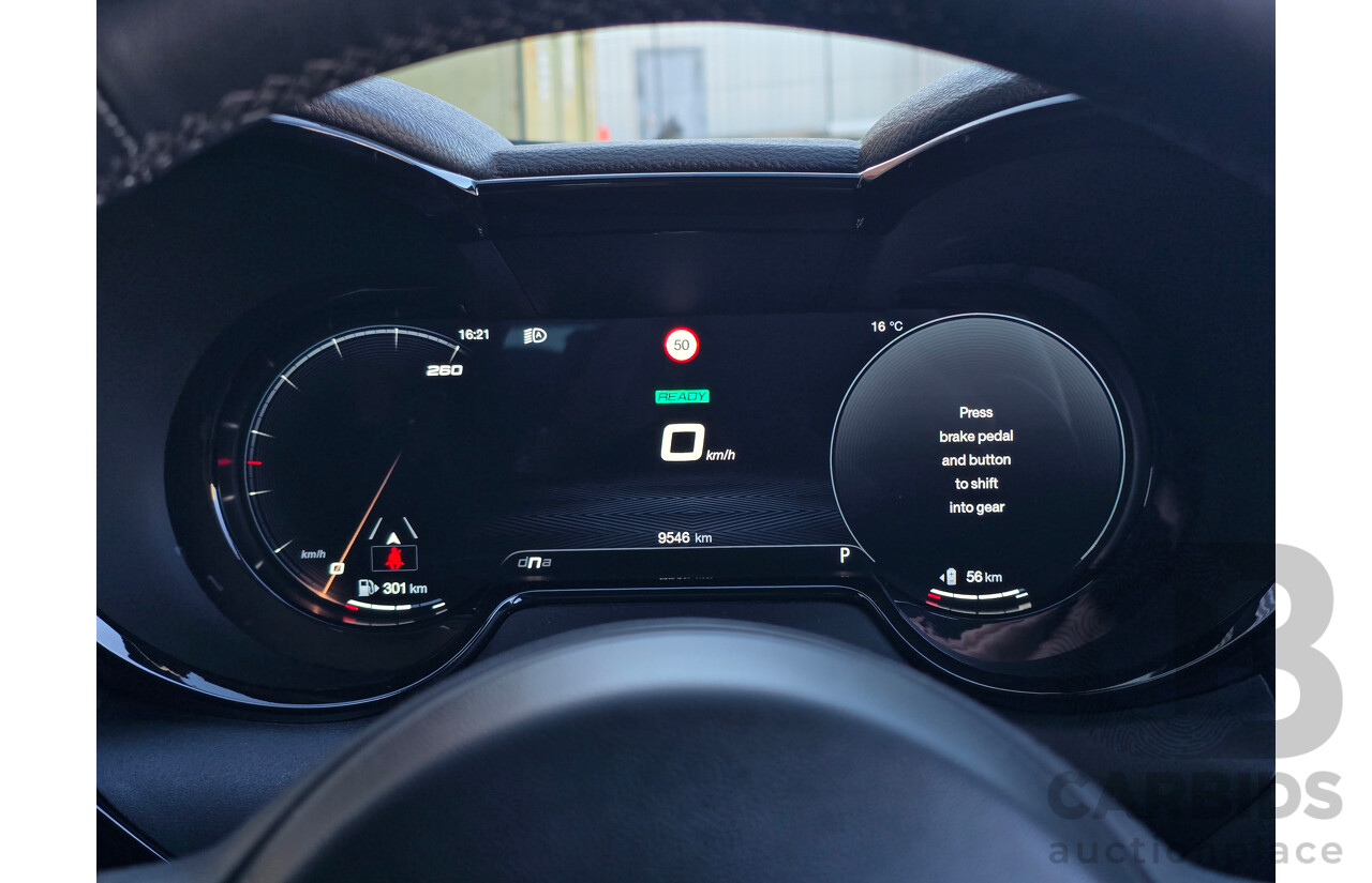 10/2023 Alfa Romeo Tonale Veloce Q4 PHEV (AWD) 4d Wagon Misano Blue Metallic Turbo 1.3L - 90kw Plug In Hybrid