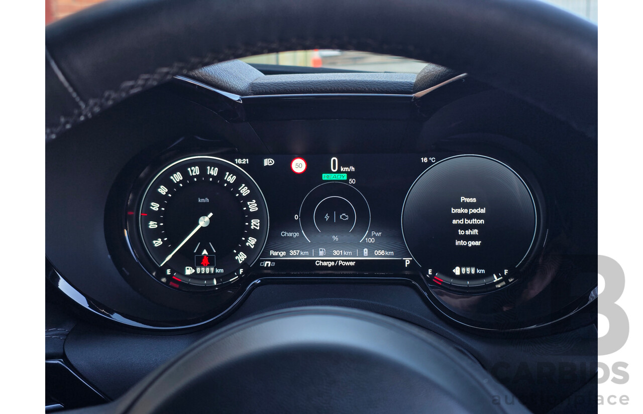 10/2023 Alfa Romeo Tonale Veloce Q4 PHEV (AWD) 4d Wagon Misano Blue Metallic Turbo 1.3L - 90kw Plug In Hybrid