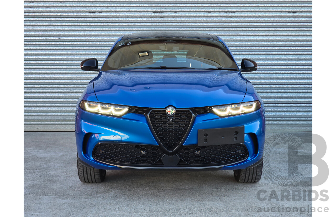 10/2023 Alfa Romeo Tonale Veloce Q4 PHEV (AWD) 4d Wagon Misano Blue Metallic Turbo 1.3L - 90kw Plug In Hybrid