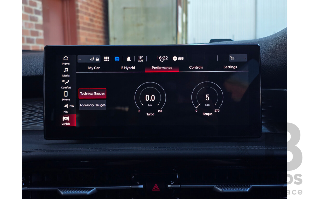 10/2023 Alfa Romeo Tonale Veloce Q4 PHEV (AWD) 4d Wagon Misano Blue Metallic Turbo 1.3L - 90kw Plug In Hybrid