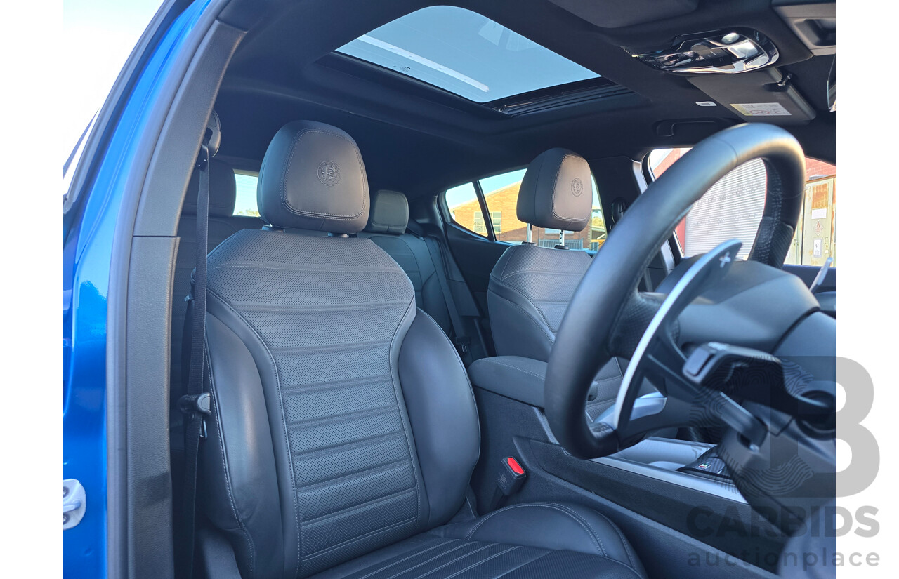 10/2023 Alfa Romeo Tonale Veloce Q4 PHEV (AWD) 4d Wagon Misano Blue Metallic Turbo 1.3L - 90kw Plug In Hybrid