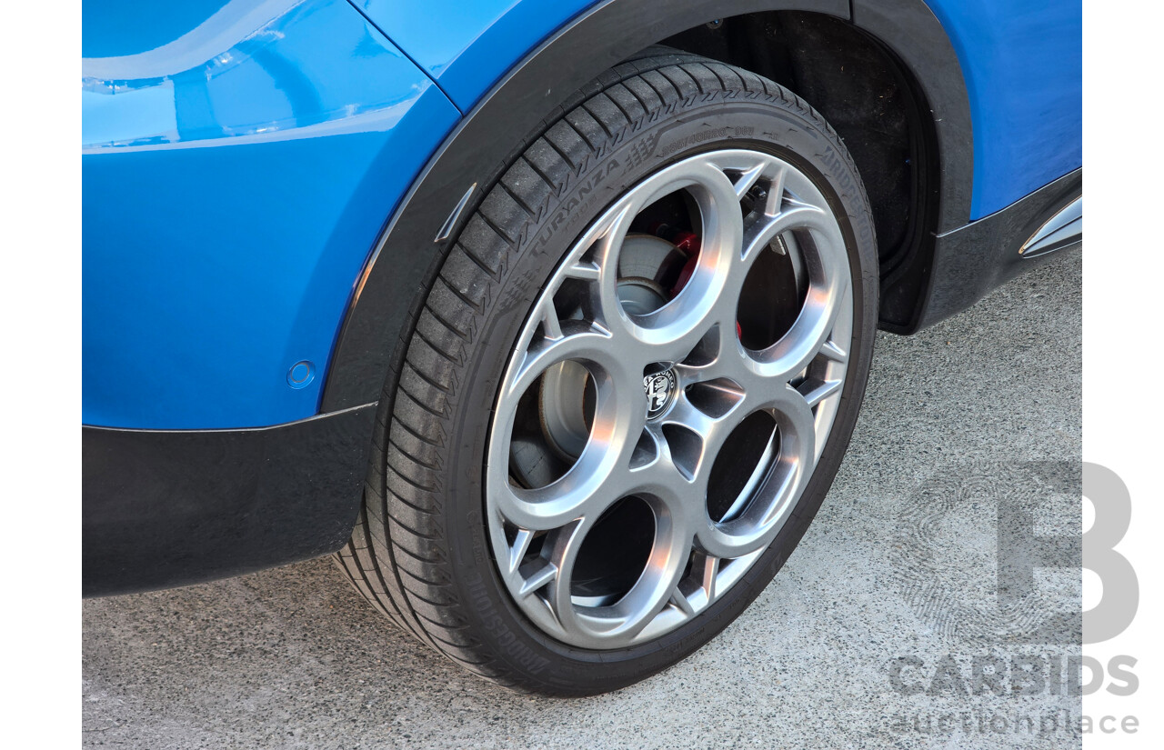 10/2023 Alfa Romeo Tonale Veloce Q4 PHEV (AWD) 4d Wagon Misano Blue Metallic Turbo 1.3L - 90kw Plug In Hybrid