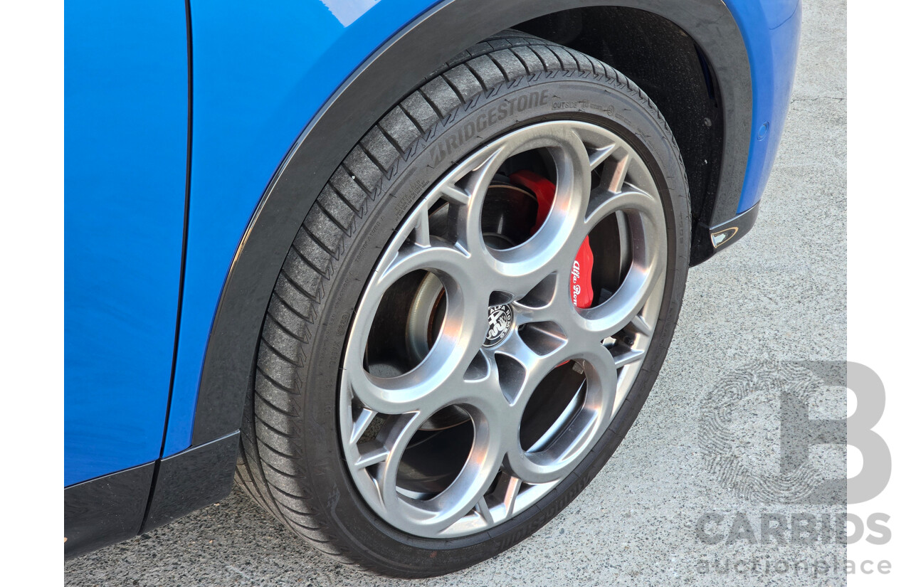 10/2023 Alfa Romeo Tonale Veloce Q4 PHEV (AWD) 4d Wagon Misano Blue Metallic Turbo 1.3L - 90kw Plug In Hybrid