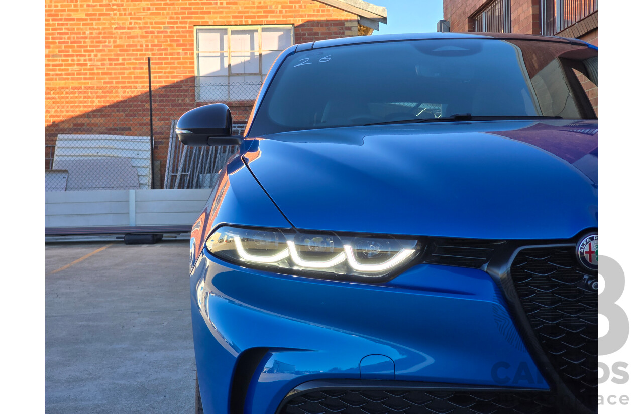 10/2023 Alfa Romeo Tonale Veloce Q4 PHEV (AWD) 4d Wagon Misano Blue Metallic Turbo 1.3L - 90kw Plug In Hybrid